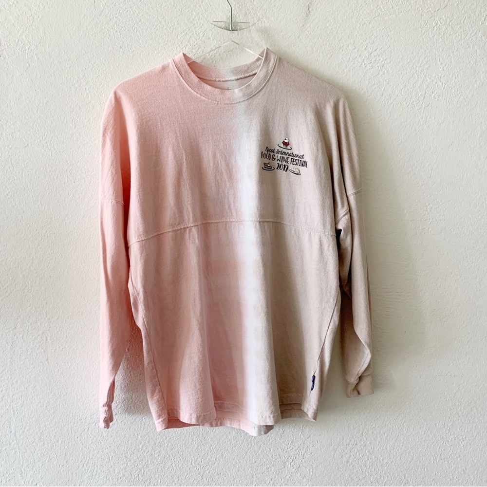 Disney Spirit Jersey Epcot Food & Wine Festival Neapolitan L/S T-shirt XS
